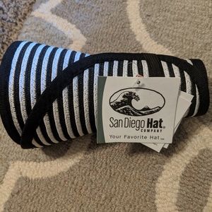 NWT San Diego Hat Company packable sunhat